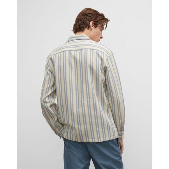 Club Monaco New !! Striped Long-Sleeve Button-Down Shirt Small Men’s - Picture 8 of 13